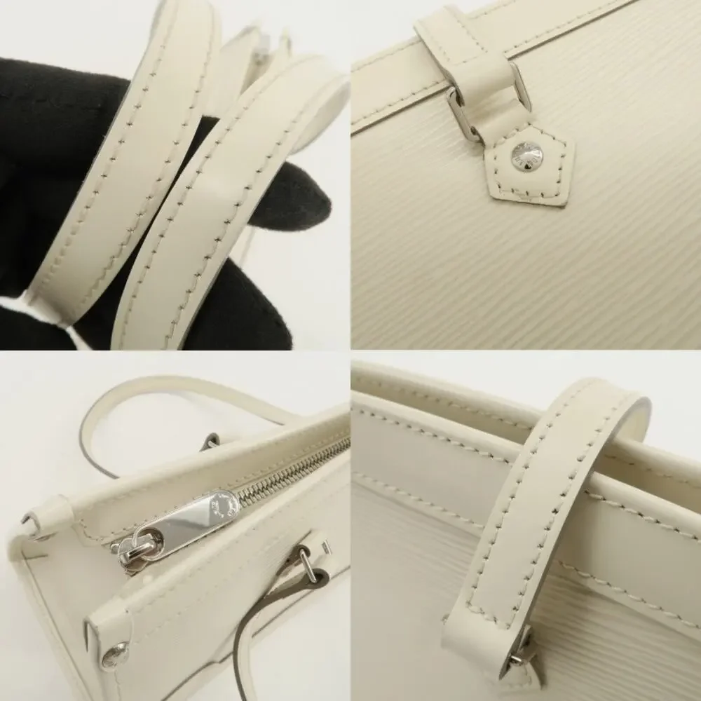 💎✨STUNNING✨💎AUTHENTIC Louis Vuitton Hand Bag Ivoire White - Picture 7 of 15